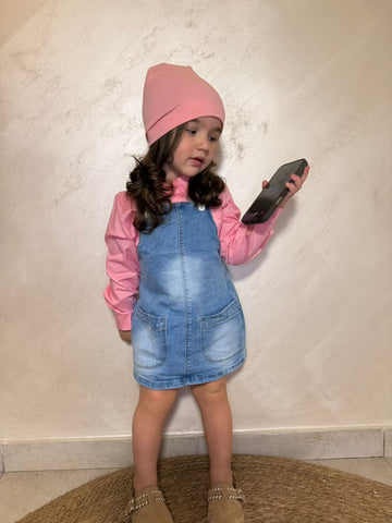 Salopette jeans mesi