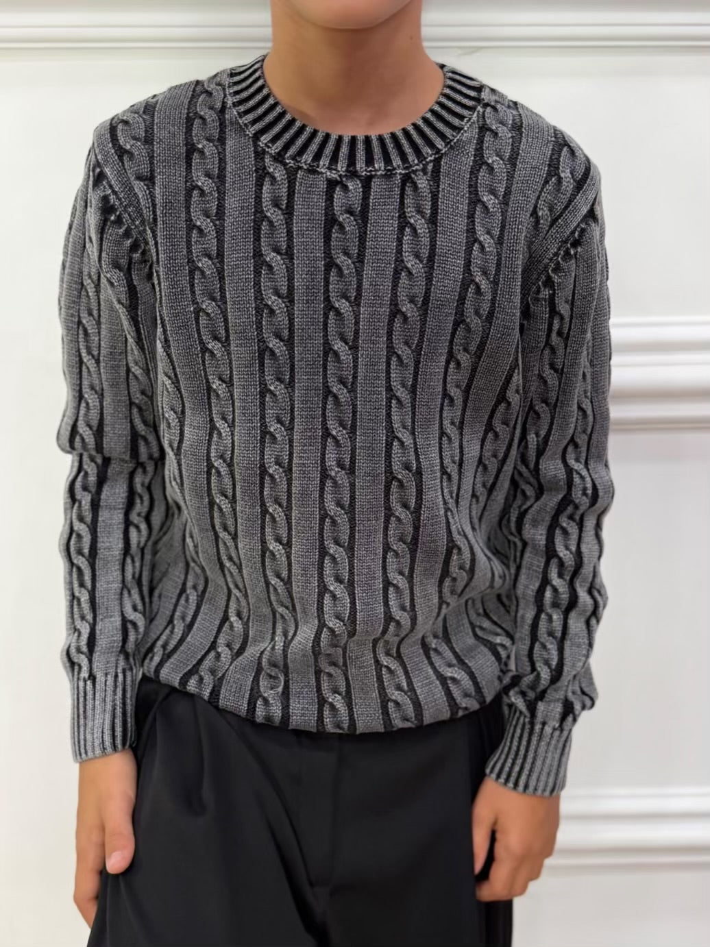 Maglione Treccia unisex