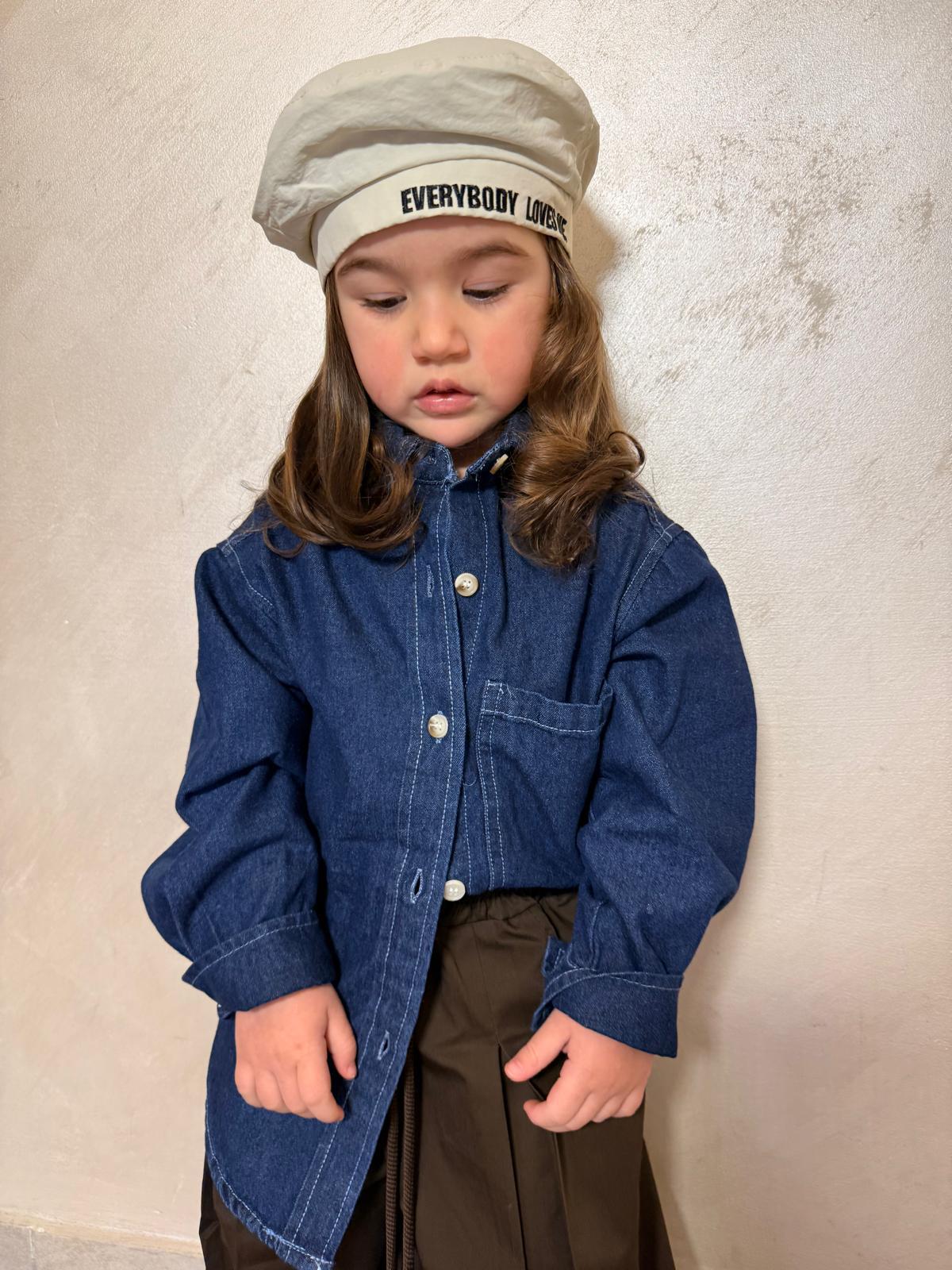 Camisa de jean unisex