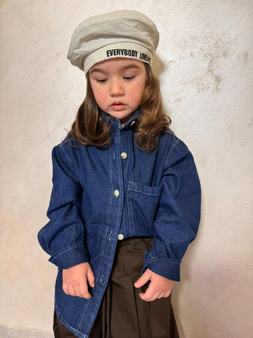 Camisa de jean unisex