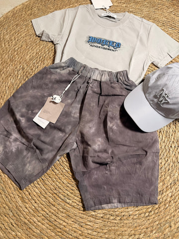 Bermuda globo difuminada unisex