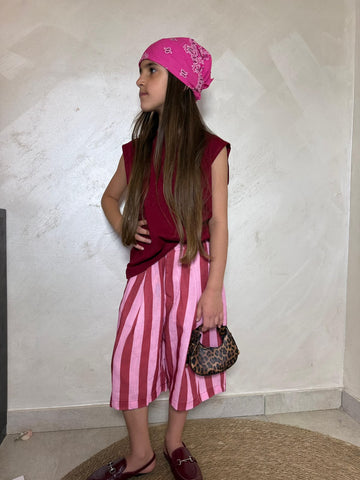 Canotta bordeaux unisex