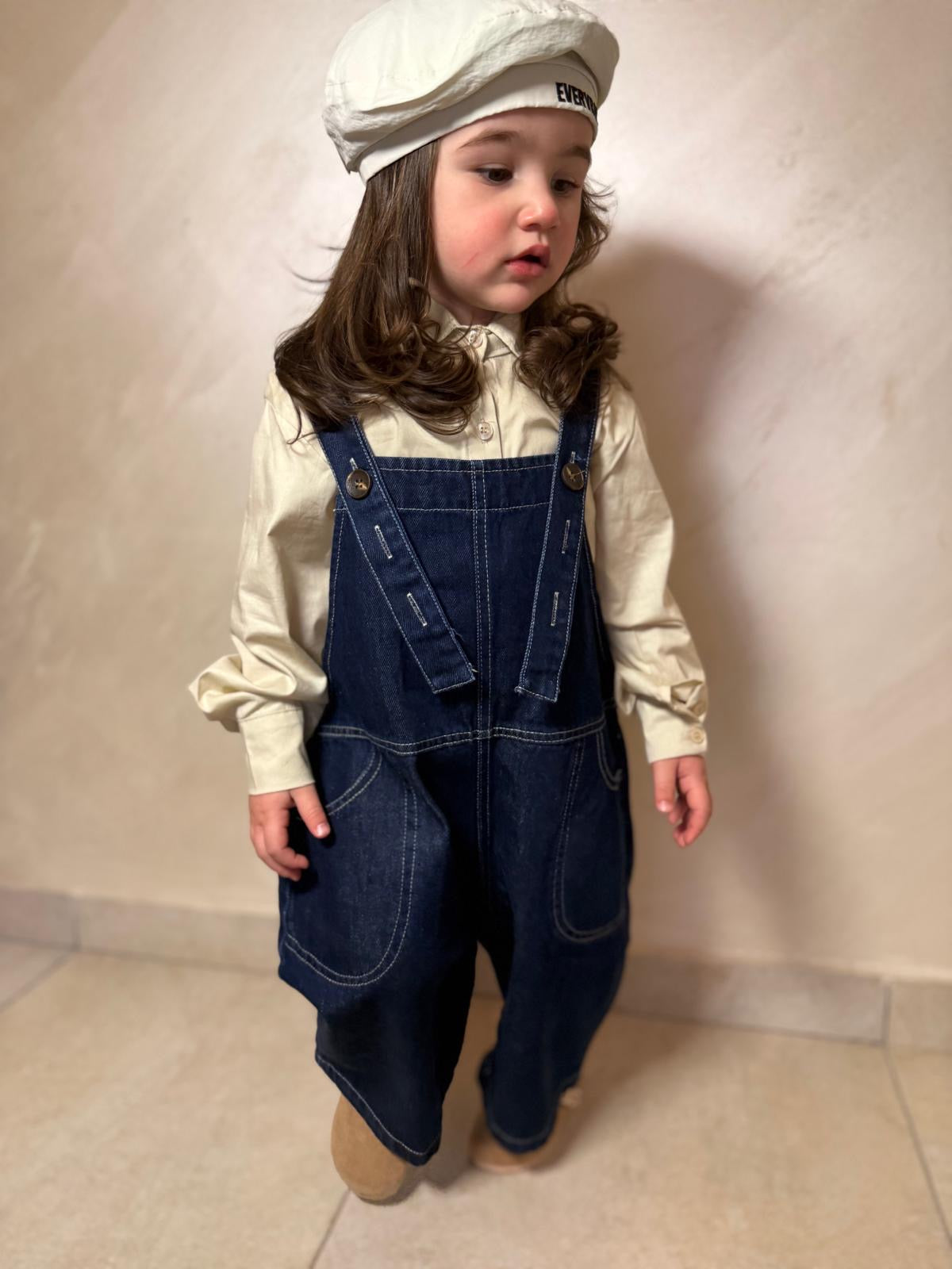 Salopette Jeans unisex oversize