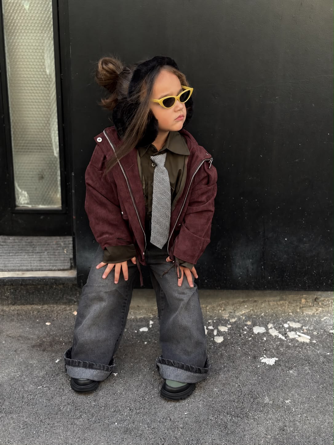 Bomber in Camoscio Unisex