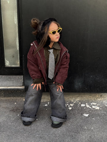 Bomber in Camoscio Unisex