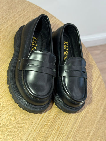 Mocassino Chunky Black Unisex