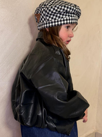 Bomber eco-pelle unisex