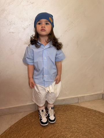 Bermuda bianco unisex