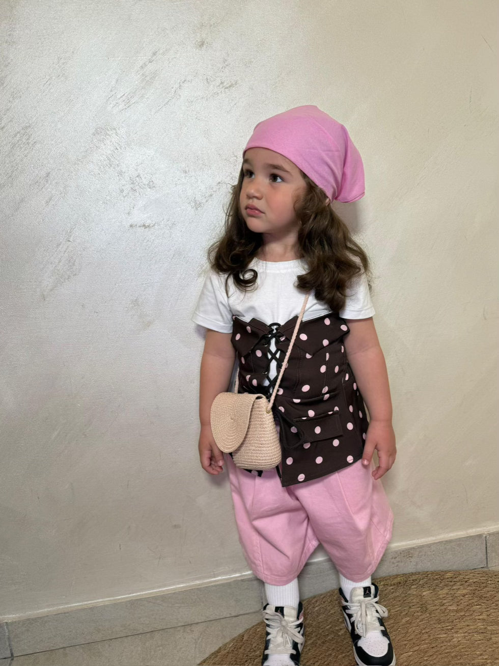 Bermuda Jeans Pink