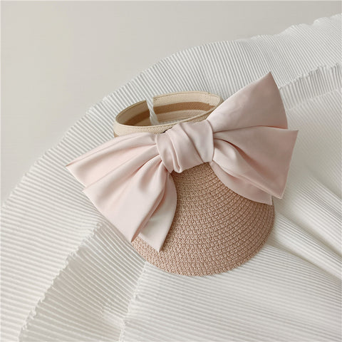 Visera de niña elegante con lazo