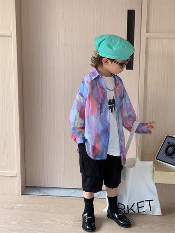 Camicia unisex multicolor